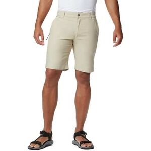 Columbia Men's Casual Shorts Khaki Regular Fit Size 40W x 8L Polyester